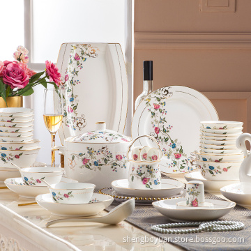 Tableware porcelain dinner sets